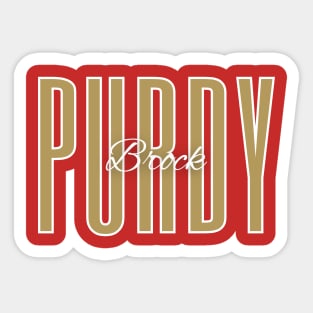 PURDY CHAMP Sticker